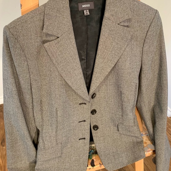 Mexx fitted grey blazer - Picture 6 of 9